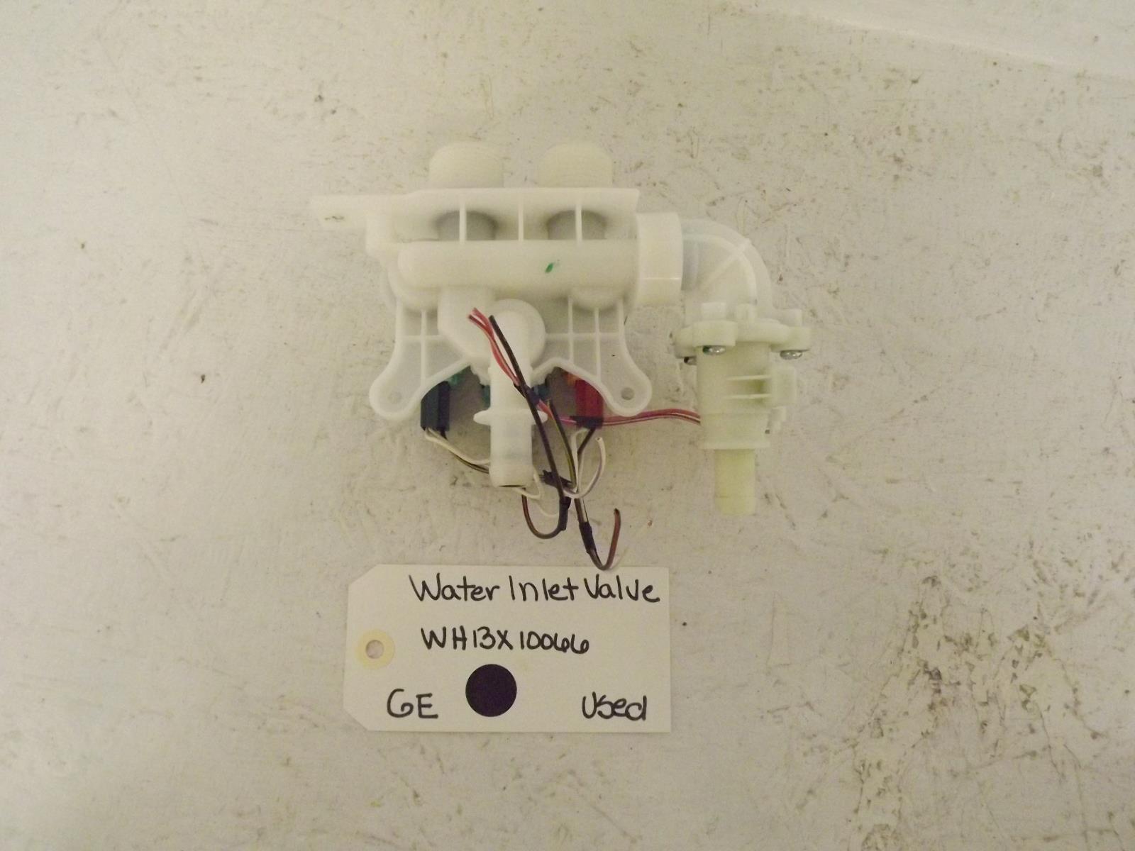GE Washer WH13X10066 Water Inlet Valve Used GE Washer WH13X10066 Water Inlet Valve Used